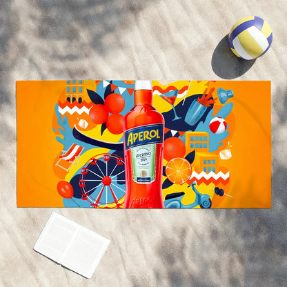 A-Aperol-Spritz Cool Fashion Towel Shower Sauna Travel Spa Quick Dry Gym Accessories Soft Large Beach Towels