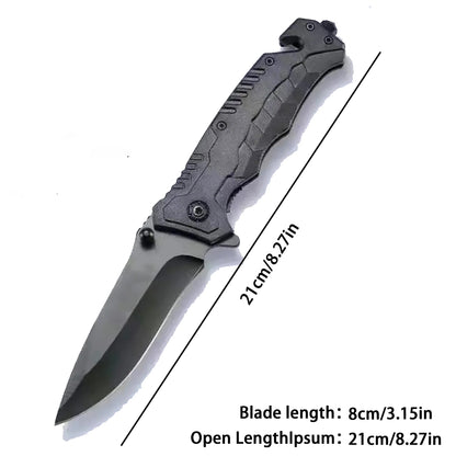 Multi functional outdoor camping knife, portable folding knife, sharp knife, suitable for outdoor camping Kitchen Fruit Knife Gi