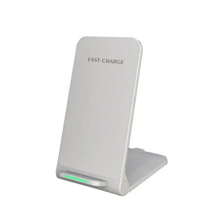 Wireless Fast Charger For IPhone17 16 15 14 13 12 ProMax11 Stand Fast Charging Charger for Samsung Note 20/10 S24 Ultra Foldable
