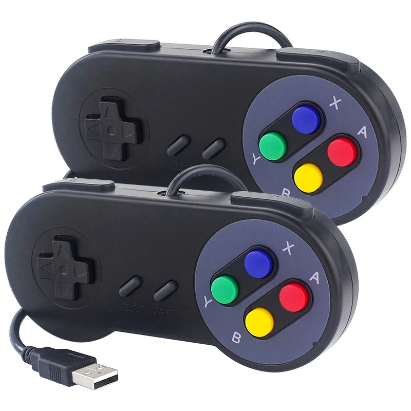 USB Gamepad Controlador De Jogo USB Com Fio PC Gamepad Retro Gaming Joysticks Joypad Para NESPi Retropie SNES Jogos Raspberry Pi
