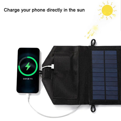 Dual USB DC Waterproof 100W Foldable Portable Solar Charging Panel Outdoor Survival Backpack Emergency Power Supply Gear for