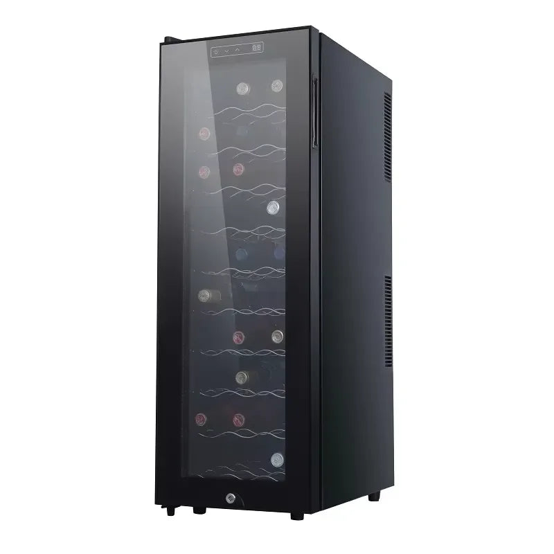 Freestanding Wine Cooler Beverage Fridge Glass Door Outdoor Refrigerator Electric Cabinet for Home Bar Patio Drink Storage