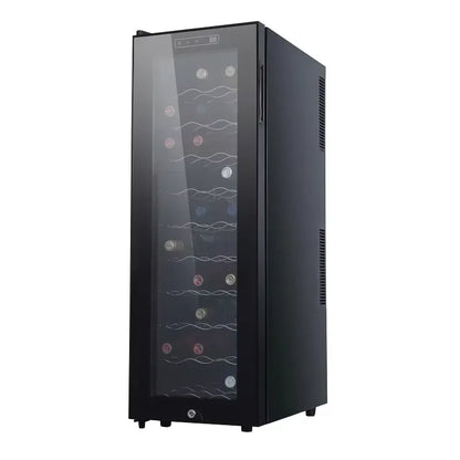 Freestanding Wine Cooler Beverage Fridge Glass Door Outdoor Refrigerator Electric Cabinet for Home Bar Patio Drink Storage