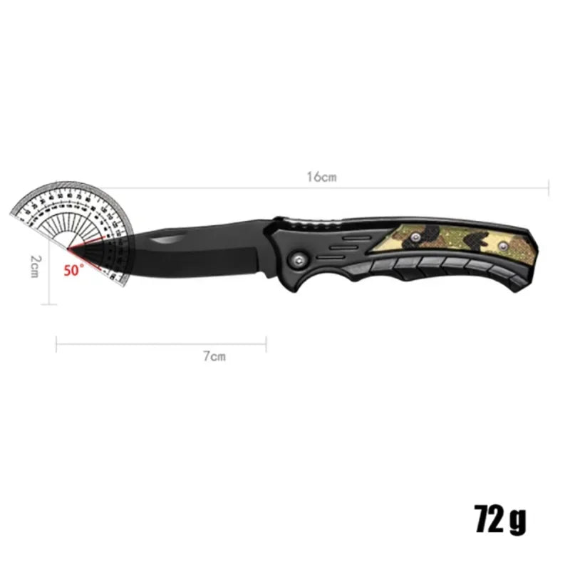 Folding Fillet Knife New PP Handle Stainless Steel for Fishing Boat Fishing Accessories with To Carry Camping Meat Cutting