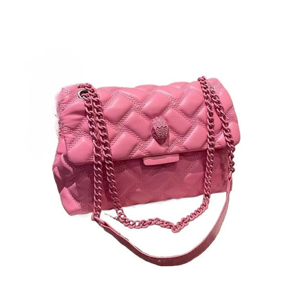 Rhombus Chain Bag Women's Large-capacity 2026 New Summer Versatile Shoulder Messenger Bag Texture Temperament Commuter Tote Bag