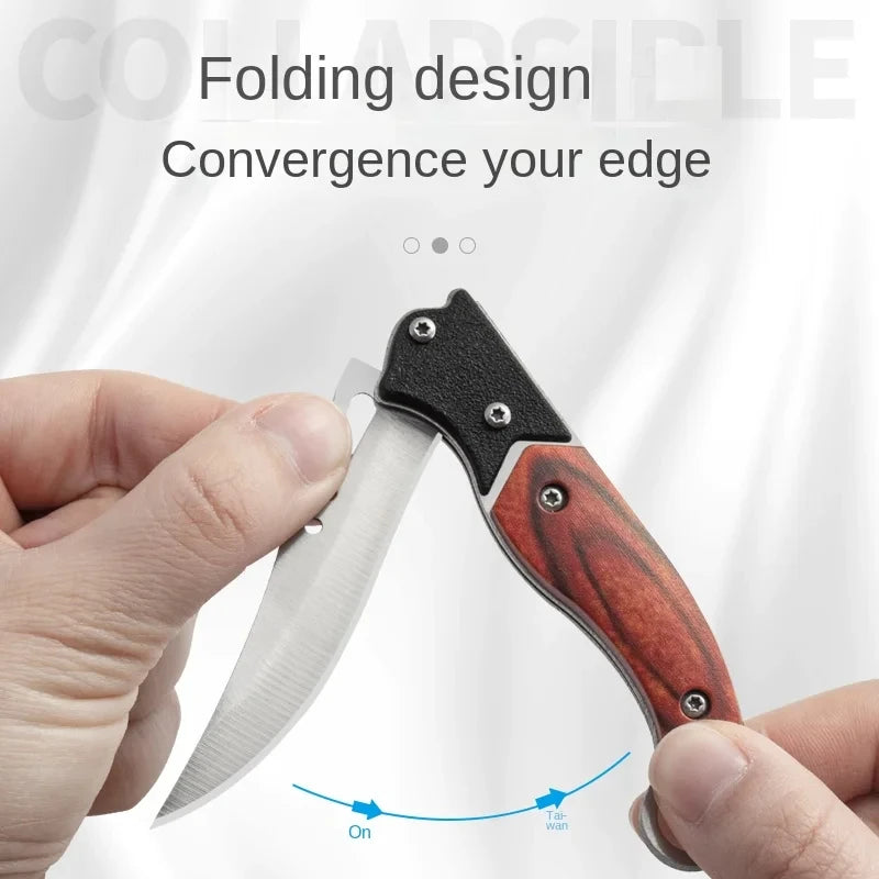 Compact Folding Knife | Stainless Steel Blade | Camping and Outdoor Use