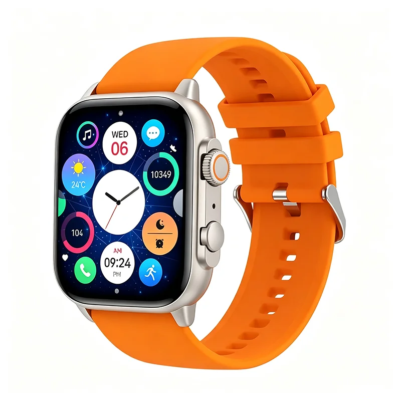 New Full-Touch High-Definition Men'S and Women'S Sports Smartwatch Features Wireless Dialing, Answering Calls, Motion Tracking and Music Control. Suitable for Android & IPhone,The First Choice for Gifts