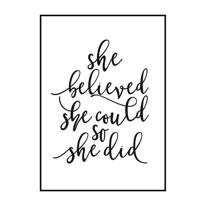 Motivational Poster Success Quotes Print Leadership Canvas Painting Success Wall Art Picture for Living Room Office Home Decor