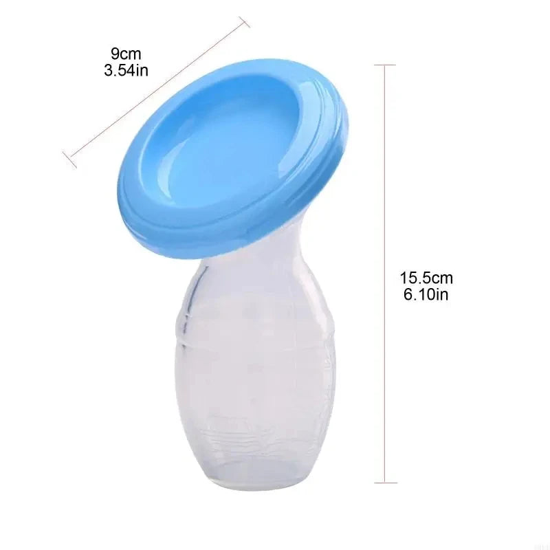 1PCS Baby Feeding Manual Breast Pump Partner Breast Collector Automatic Correction Breast Milk Silicone Pumps Maternity Products