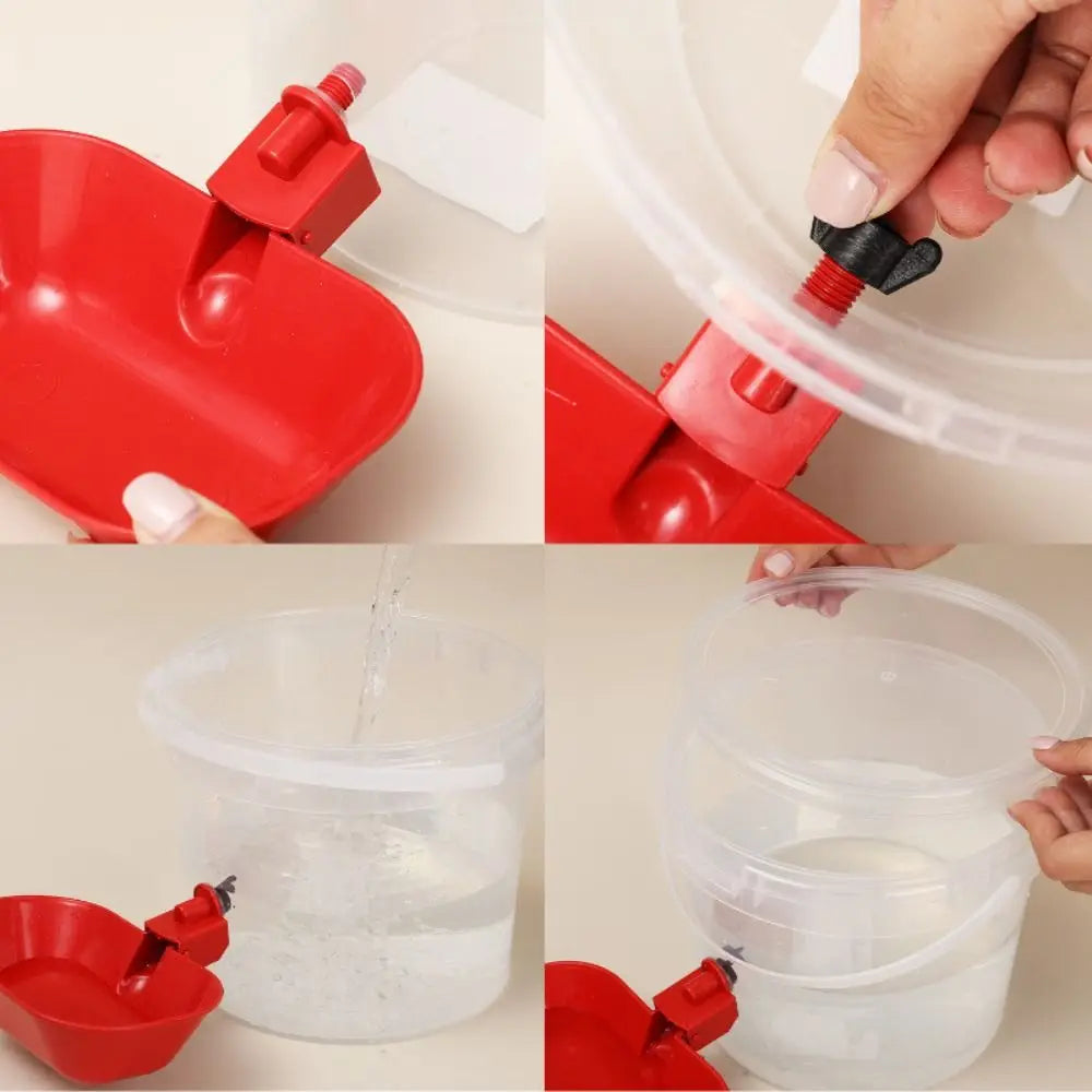 3L Automatic Pet Water Dispenser Large Capacity Dog Drinking Fountain Non-Spill Cat Dog Bowl with Auto Shut-Off