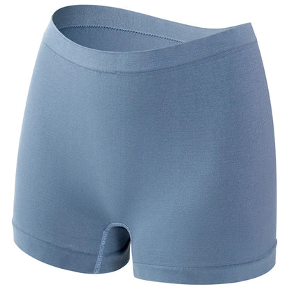 1 Pack Women Seamless Boyshort Panties Anti-Chafing Safety Shorts Sports Stretchy & Soft Underwear Sexy Lingerie Intimates S-5XL