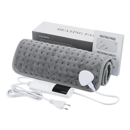 Electric Heating Blanket Thermal Pads Warmer 9 Levels Heated Mat Soft&Safe Winter Body Back Leg Warmer Pads Home Use  60*30cm
