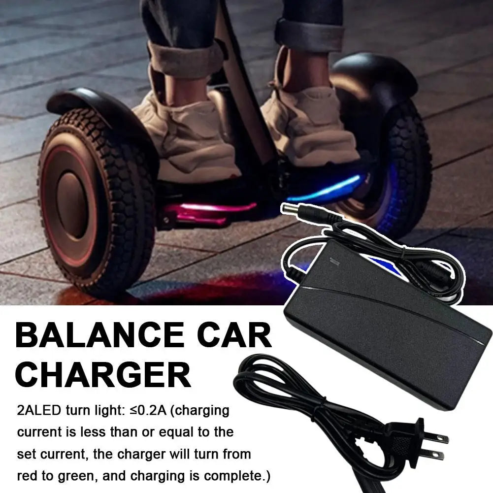 1 Piece 42V 2A Balance Car Charger 36V Lithium Battery Charging Adapter
