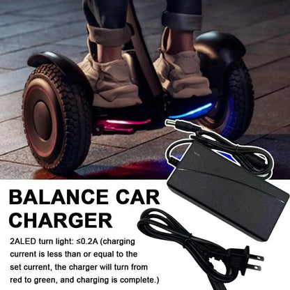 1 Piece 42V 2A Balance Car Charger 36V Lithium Battery Charging Adapter