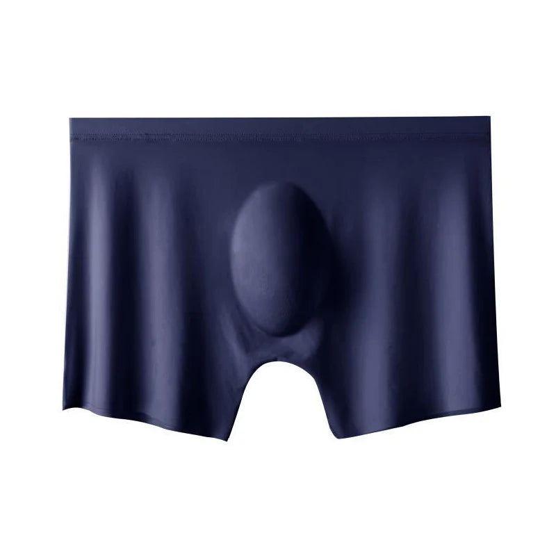Mens Boxer Shorts Ice Silk Men Panties Seamless Sexy Underwear Man Underpants Panties Male Ultra-thin Breathable Briefs