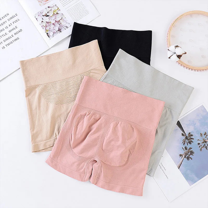 Women Seamless Safety Short Pants Summer High Waist Anti Chafing Soft Boyshorts Panties Plus Size Boxers for Women’s Underwear