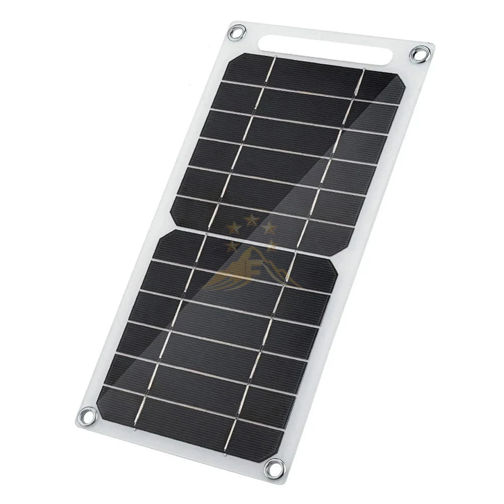 HOT SALE 20W Outdoor Solar Panel 5V 1.2A Portable Solar Photovoltaic For Charging Mobile Earphones Backpack With Buckle Hooks