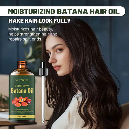 YUITIKUE Raw Batana Oil Unrefined Natural Nourishing Strengthening Scalp Care For Healthy Hair Daily