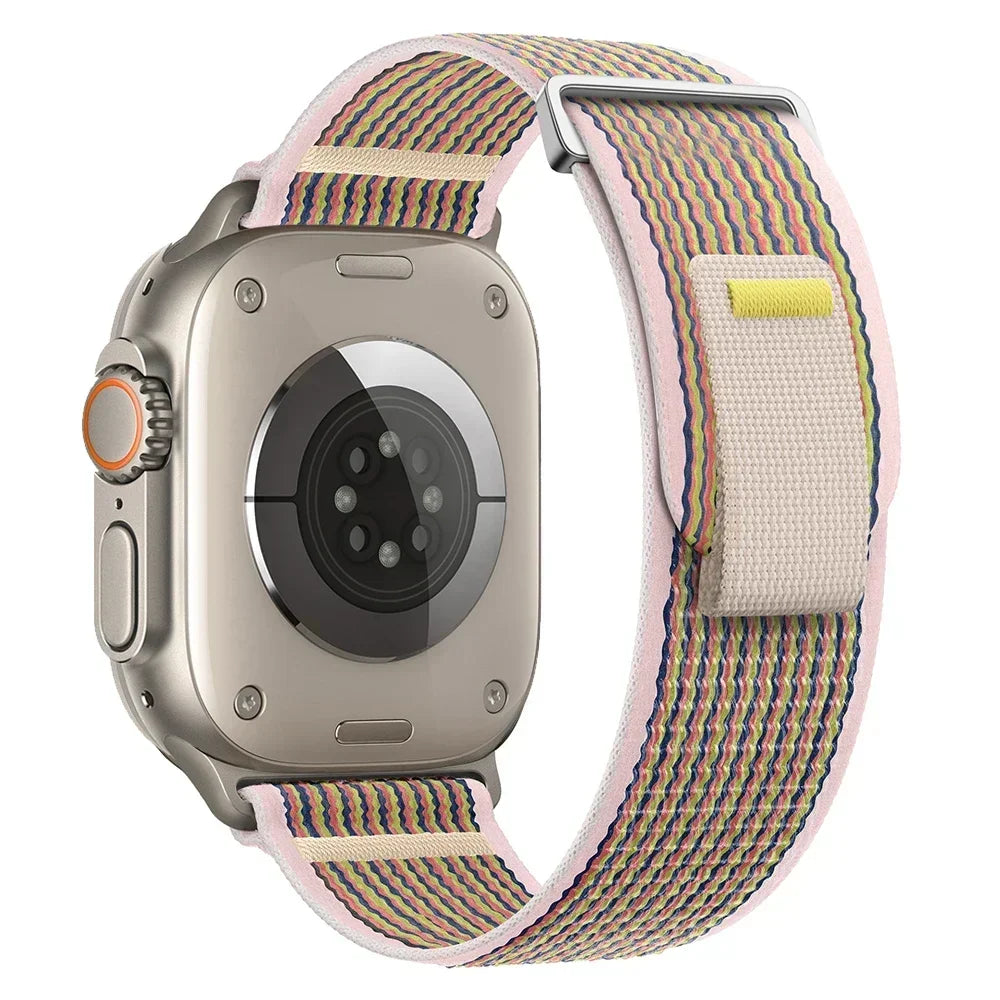Trail Loop Strap For Apple Watch Ultra 3/2 49mm Series 11 10 9 8 7 46mm 45mm 41mm 42mm Sports Nylon Wristband iWatch 6 5 SE 44mm