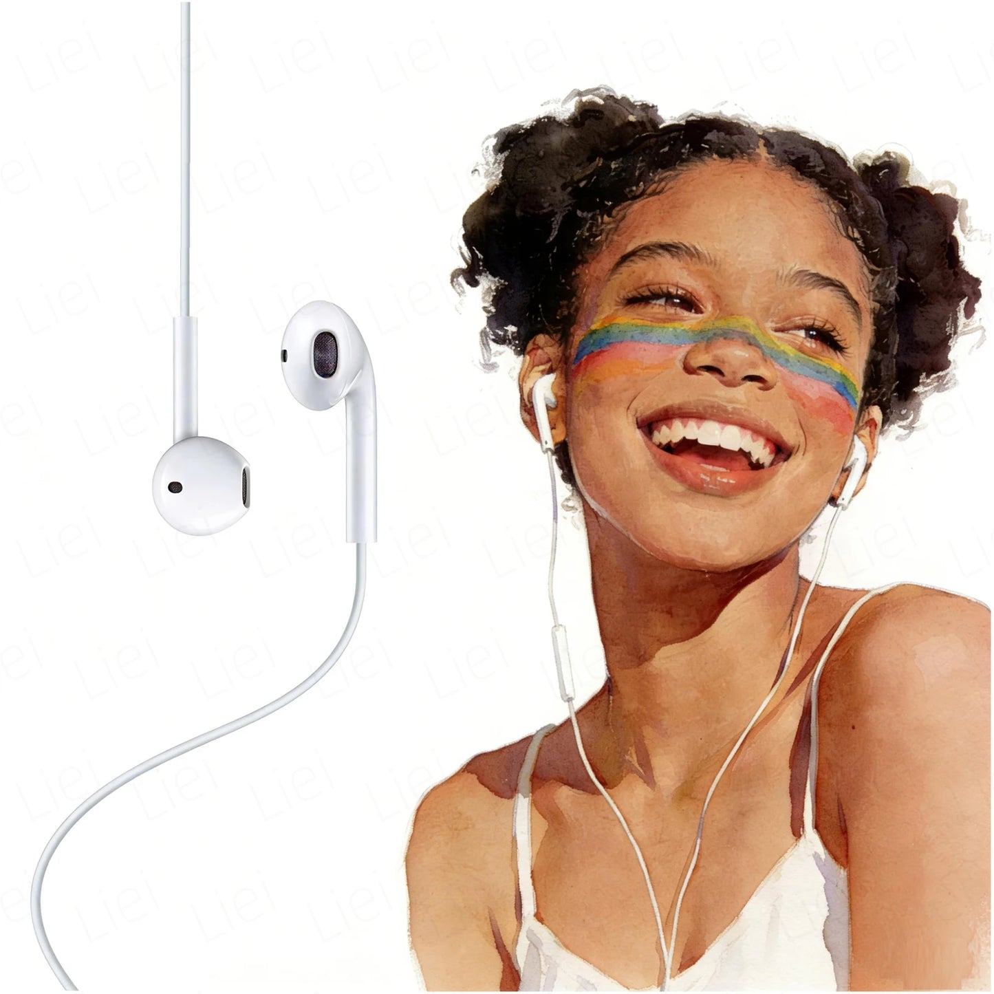 For Samsung Headphones USB Type C Wired Earphones 3.5mm Earbuds with Microphone & Remote Control for Galaxy S26 S25 S24 Xiaomi