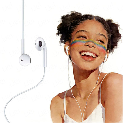 For Samsung Headphones USB Type C Wired Earphones 3.5mm Earbuds with Microphone & Remote Control for Galaxy S26 S25 S24 Xiaomi