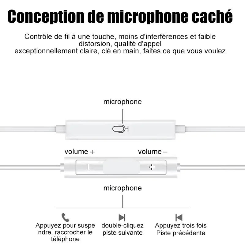 Original Headphones For Apple iPhone 14 11 12 13 Pro Max Earphones XR X XS SE 6 6S 7 8 Plus Bluetooth Wired Earbuds Accessories