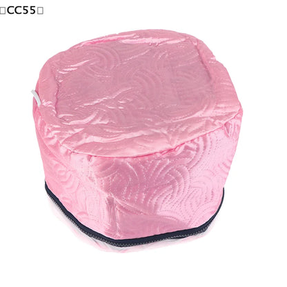 Hair Steamer Cap Electric Hair Heating Cap Thermal Hat Self-heating Hat SPA Nourishing Hair Styling Care〔CC55〕