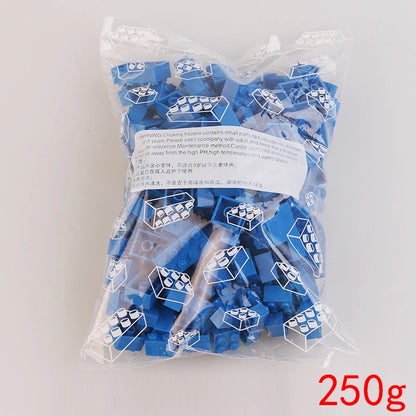 1000 Pcs Parts 500 Pieces Creative Designer DIY Toys Boy Girl Friend Model Building Blocks MOC Classical Bricks Christmas Gift
