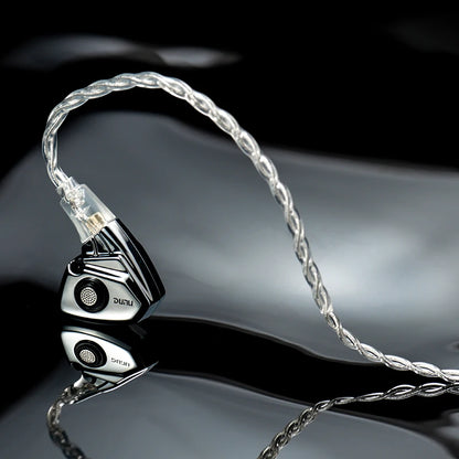 DUNU TITANS Hi-res HIFI In-ear Earphone 11mm Dynamic Driver Monitor IEM Earbuds 2Pin 0.78mm Detachable Cable Headset TITAN S