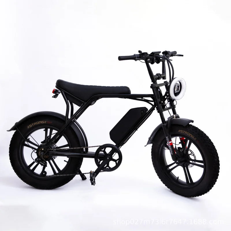 Promotional 20-inch mountain E-Bike, 500W brushless motor adult city electric bike, 48V15AH battery electric scooter
