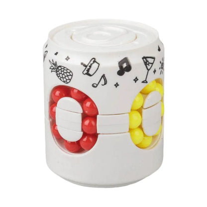 Funny Plastics Soda Can Fidget Toy Finger Gyro Rotating Ball Rotating Ball 3D Can 's Cube Toys