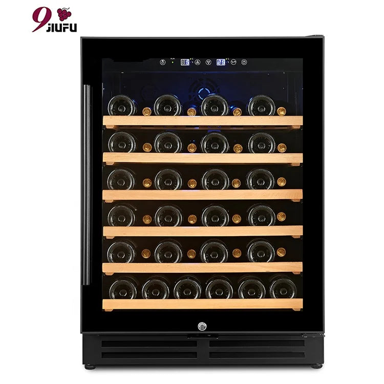 Household Appliance Cabinet Wine Cellar Refrigerator with Bottle Cooler Cabinet for Kitchen Home Bar Party Beverage Store