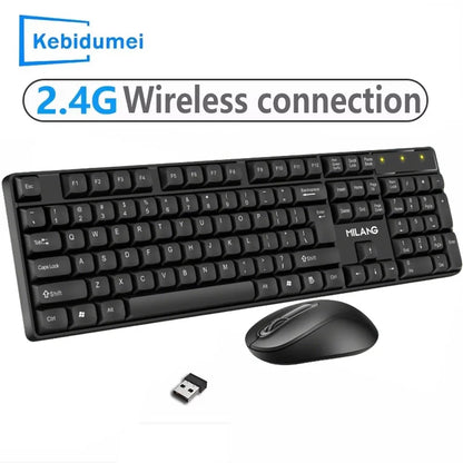 2.4GHz Wireless Keyboard Mouse Set Gaming Keyboard  Mouse Kit Tablet keyboard for Android TV Box Laptop PC Office Accessories