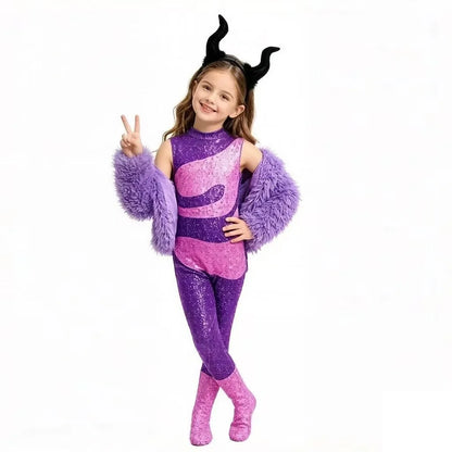 Zootopia Shakira Stage Costume Judy Rabbit Nick  Cosplay Suit Children's Performance Clothes Polyester Long Sleeve round Neck