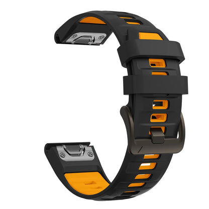 26/22/20mm QuickFit Silicone Watch Band for Garmin Fenix 9 8 Durable Breathable Sport Replacement Strap for Garmin Fenix 9 8 Pro