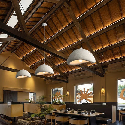 Nordic Wabi Sabi Ceiling Chandelier Modern Dining Table Pendant Lights E27 Home Decor Bedroom Living Room Loft Bar Hanging Lamps