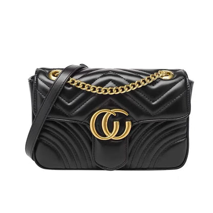 Women's bag Women's Xiaoxiangfeng bag Rhombus chain bag Trendy and versatile high-end small bag One shoulder messenger bag