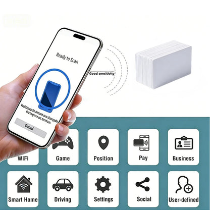 Ntag216 NFC card printable NFC 216 card iOS compatible NFC tag 888 bytes of memory,NFC tag programmable