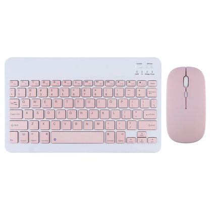 2026 New 10 inch For iPad Pro 11 Bluetooth Wireless Keyboard and Mouse English Hebrew For Android IOS Windows Phone Tablet
