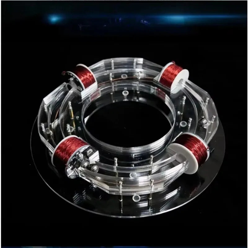 DC12V 8W ring accelerator cyclotron high-tech toy physical model diy kit kids gift toys