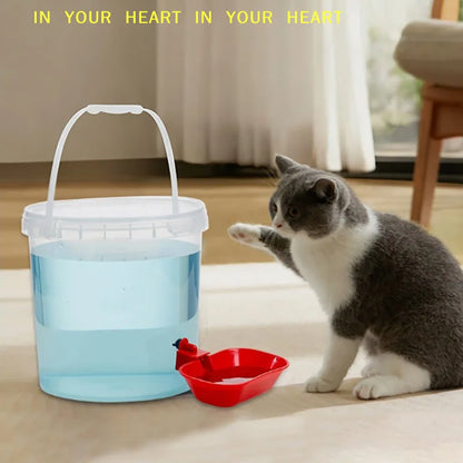 【X】Non-Spill Cat Dog Bowl With Auto Shut-Off 3/5/8/10L Automatic Pet Water Dispenser Large Capacity Cat Dog Drinking Fountain