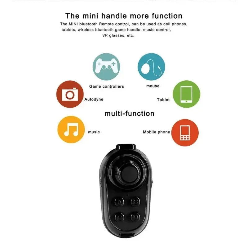R1 Bluetooth-compatible VR Remote Controller Ring Shape for IOS Android Phone VR Headset for Android and IOS System