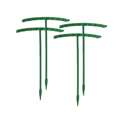 Plastic Plant Support Pile Stand Plant Support Pile for Flowers Greenhouses Arrangement Fixing Rod Holder Garden Tools