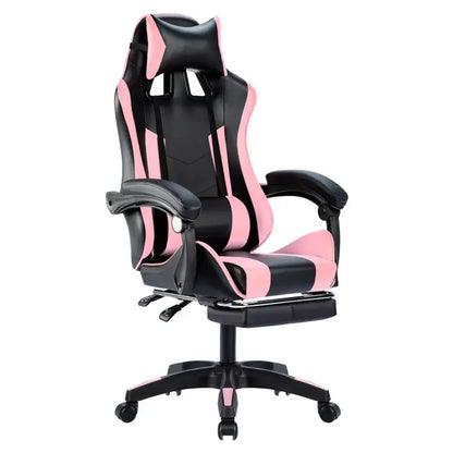 Factory Revolving Gaming Race Chairs for Gamer With Footrest