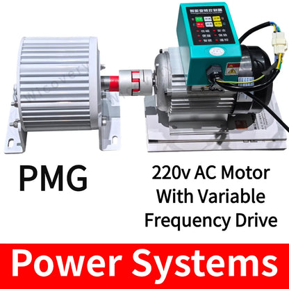 10KW 220V Power Systems With Frequency And With Motor 20KW New Energy Generator With Frequency 30KW AC Power Magnetic Dynamo