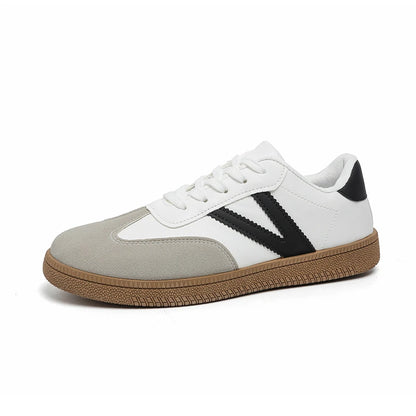 Shoes Woman 2025 Trend Casual Sneakers Comfortable Lace Up Flats Tennis Shoe Breathable Walking Jogging Shoe Zapatillas De Mujer