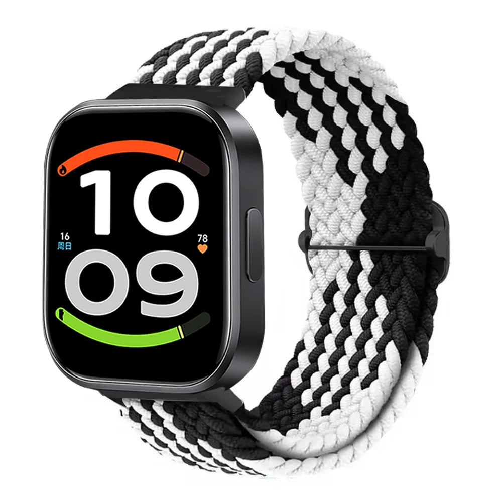 Nylon Braided Original Strap for Redmi Watch 6 Active 6 Lite Wristband for Redmi Watch 6 5 4 Xiaomi Band 10 Pro 9 Pro 8 Pro Band