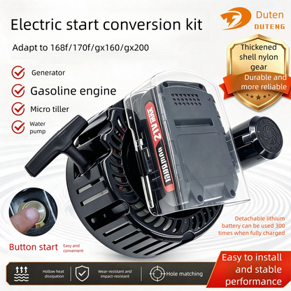 GX160 GX200 GX35 168F 170F Pull Start Recoil Starter Plate 52cc 58cc Chainsaw Electric Start Generator Micro Machine Wholesale