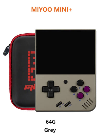 MIYOO Mini Plus Portable Retro Handheld Game Console 3.5-inch IPS HD Screen Children's Gift Linux System Classic Gaming Emulator