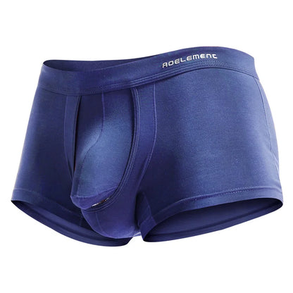 Spermatozoa-Separating Underwear for Men, Scrotal Support, Ice Silk Pouch, Varicose Veins Boxer Briefs for Men
